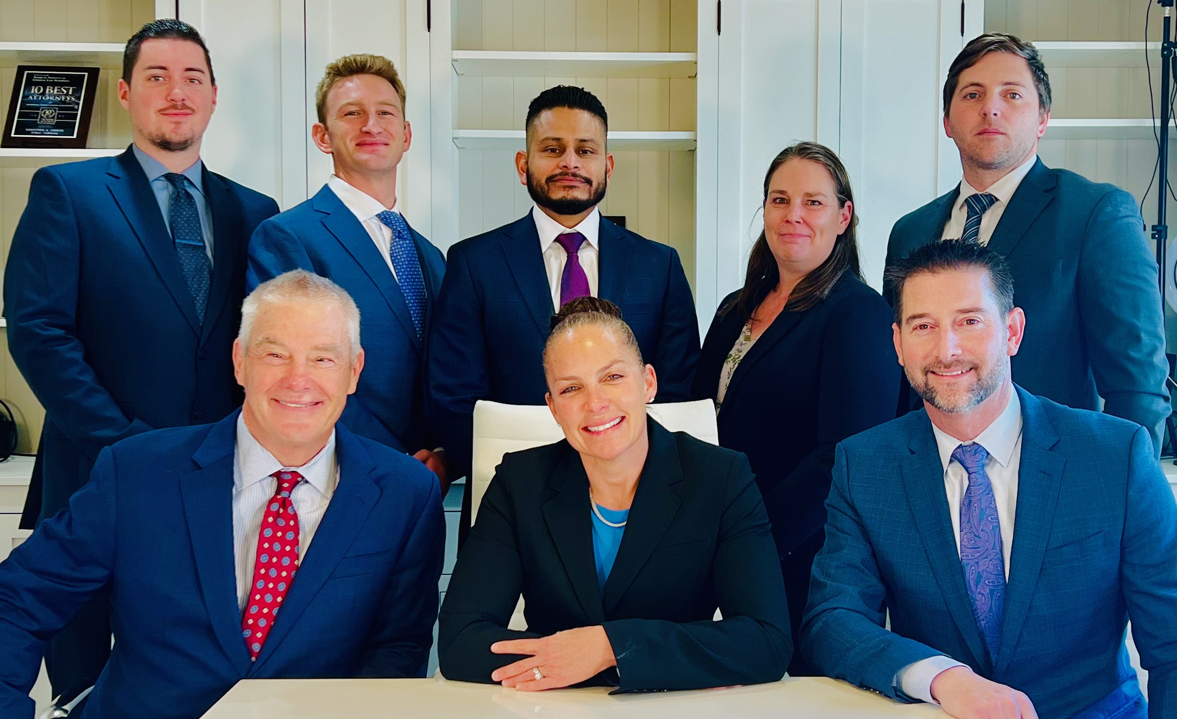 Group photo of the Sevens Legal law firm